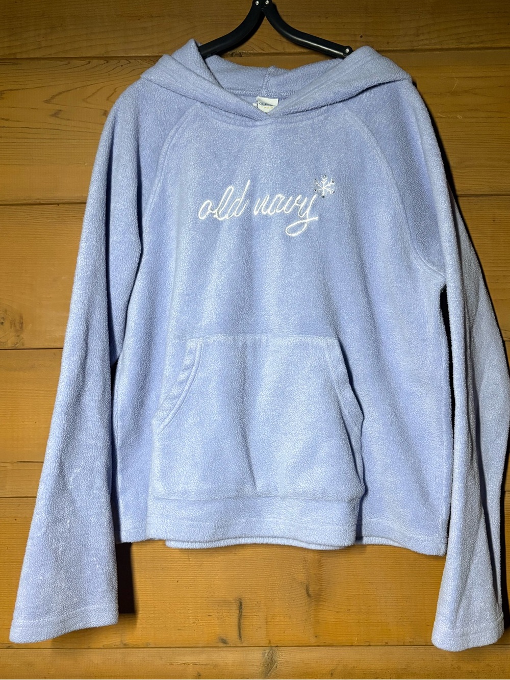 Kids Old Navy Fleece- Size XXL- Light Blue Winter Hoodie Pullover